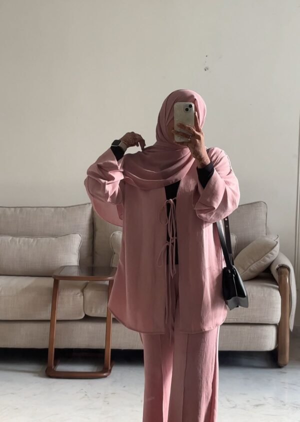 drawstring jacket co ord