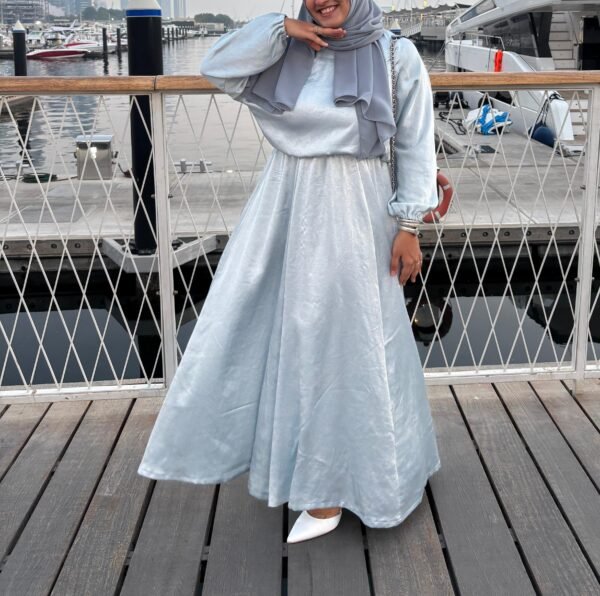 satin luxe maxi dress