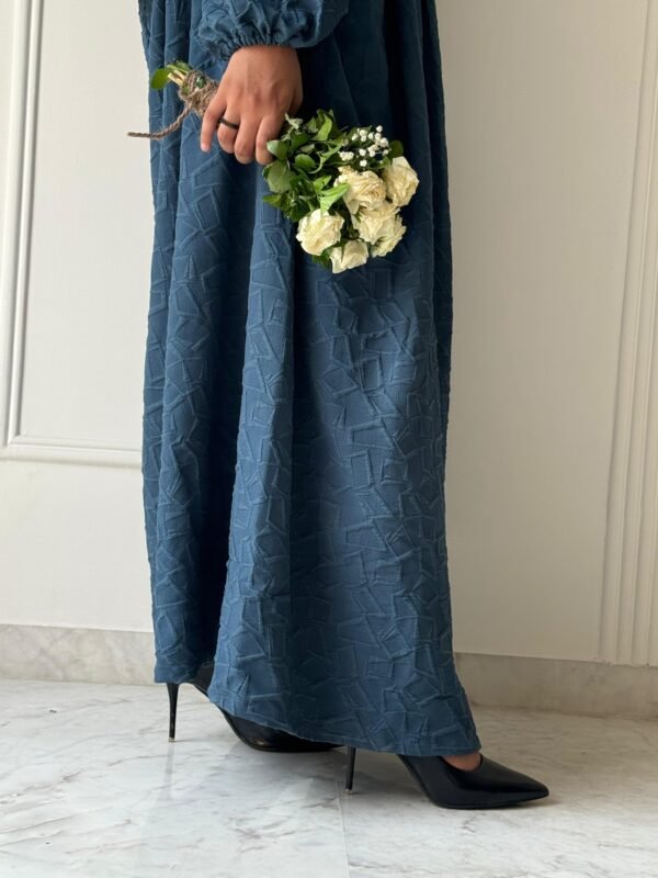 sapphire and obsidian maxi dress