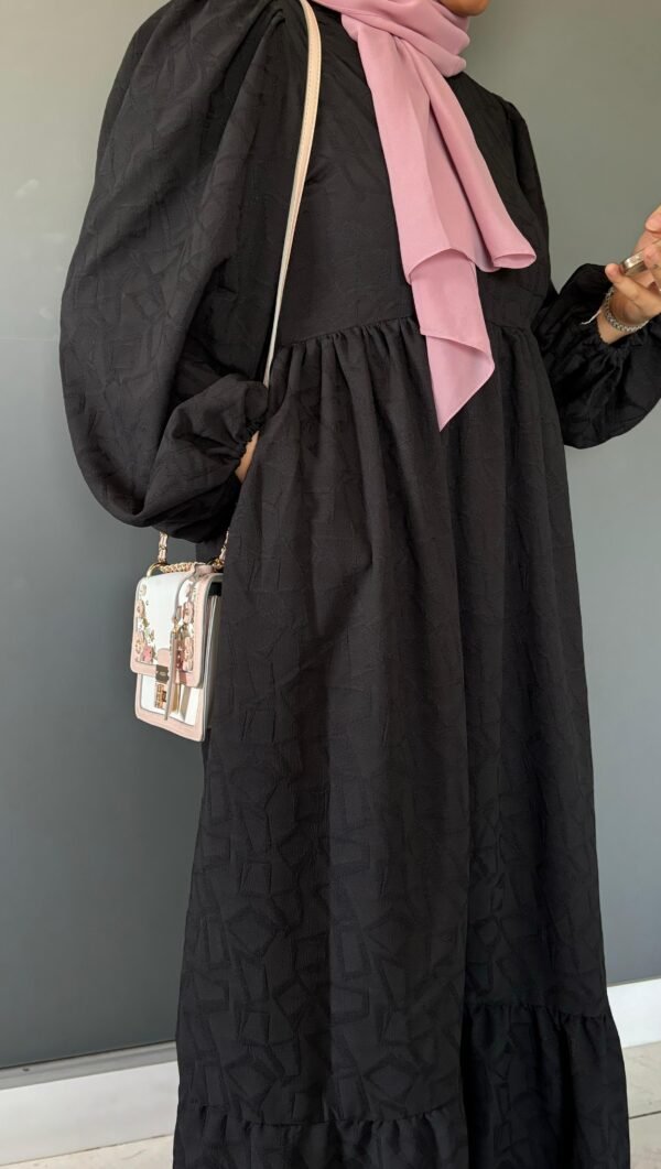 sapphire and obsidian maxi dress