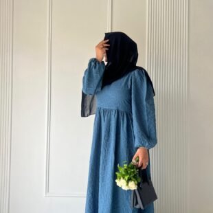 sapphire and obsidian maxi dress