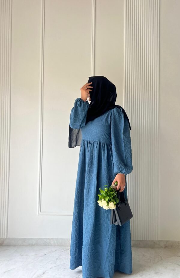 sapphire and obsidian maxi dress