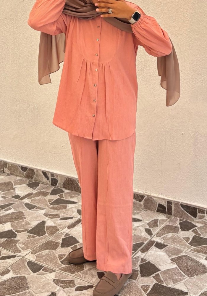Coral co-ord set