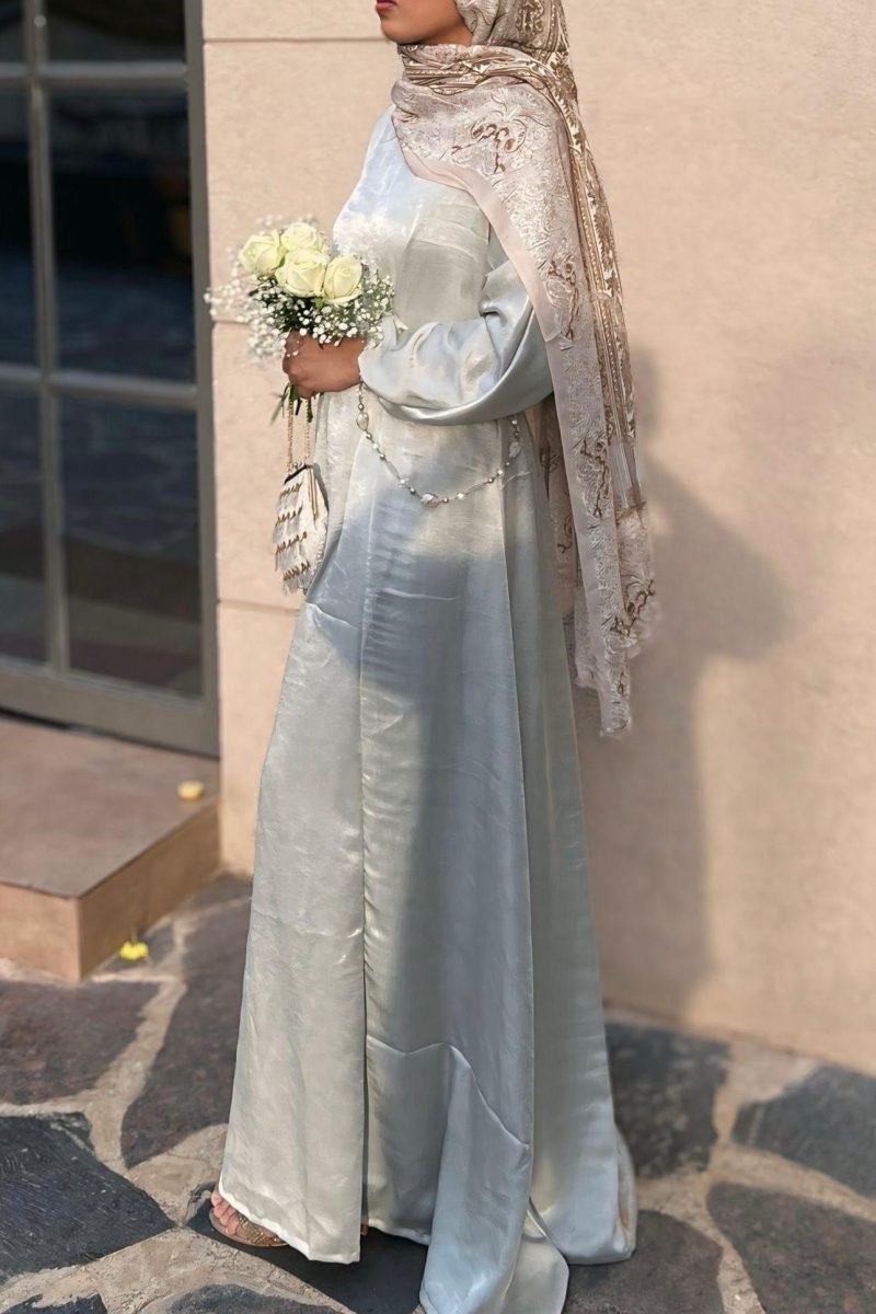 Satin luxe maxi dress