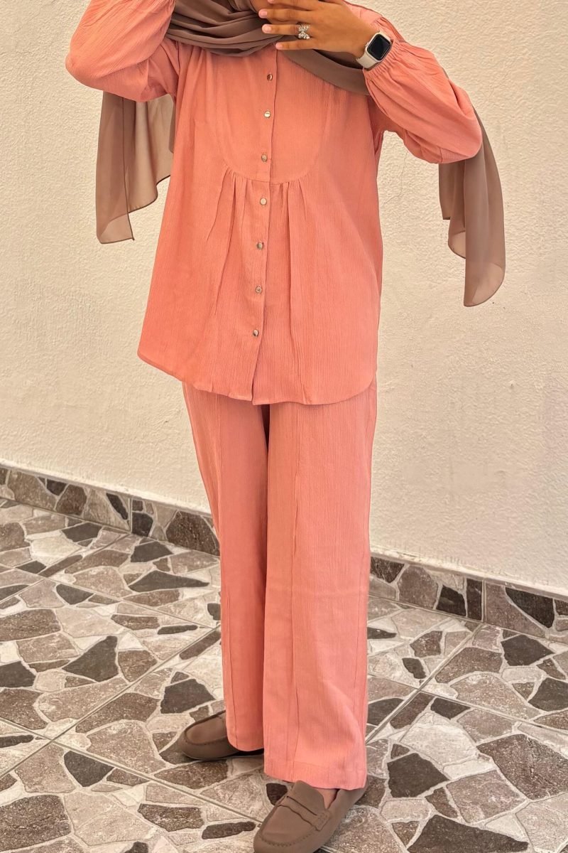 Coral co-ord set